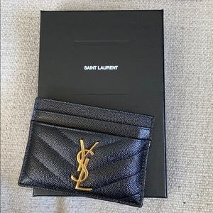 YSL card case